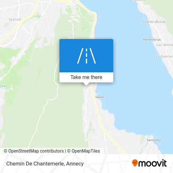 Chemin De Chantemerle map