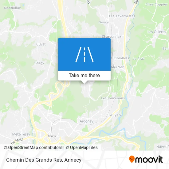 Chemin Des Grands Res map