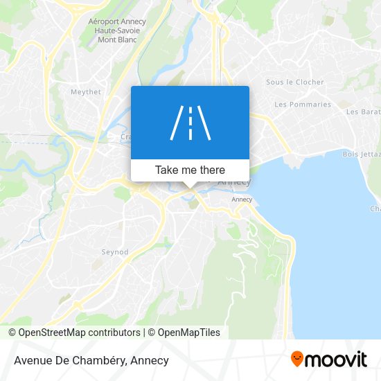 Avenue De Chambéry map