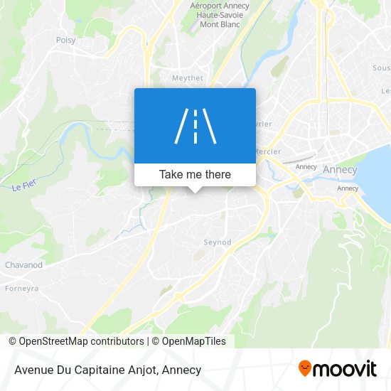 Avenue Du Capitaine Anjot map