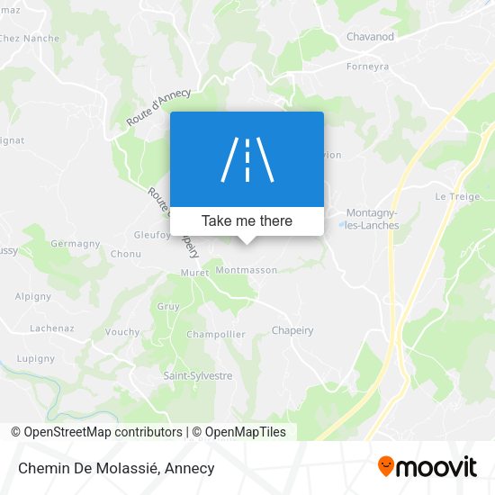 Chemin De Molassié map