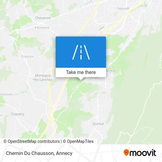 Chemin Du Chausson map