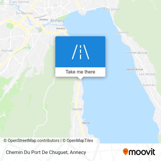 Chemin Du Port De Chuguet map
