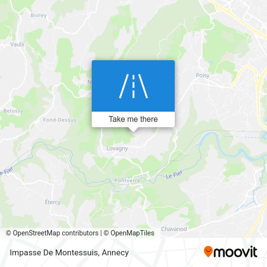 Impasse De Montessuis map