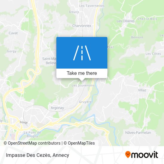 Impasse Des Cezès map