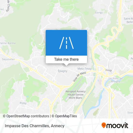 Impasse Des Charmilles map