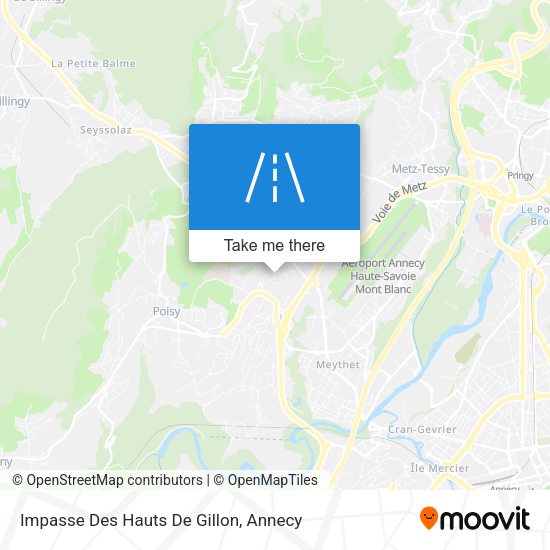 Impasse Des Hauts De Gillon map