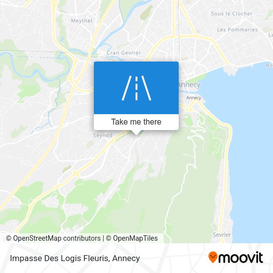 Impasse Des Logis Fleuris map