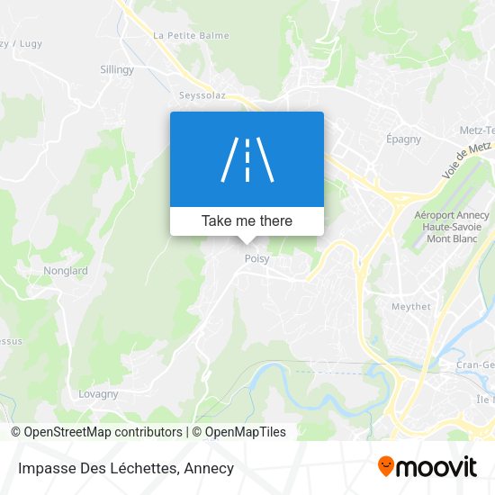 Impasse Des Léchettes map