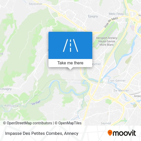 Impasse Des Petites Combes map