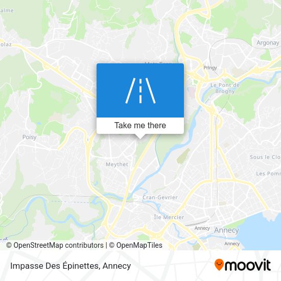 Impasse Des Épinettes map