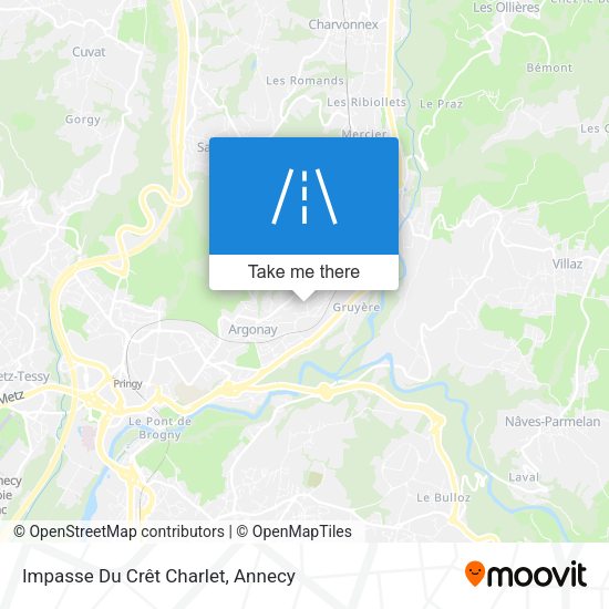 Impasse Du Crêt Charlet map