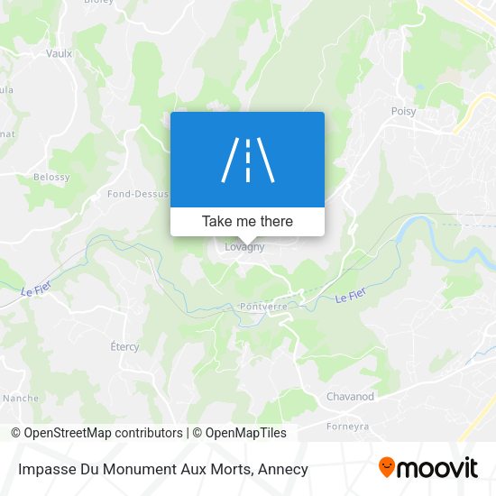 Impasse Du Monument Aux Morts map