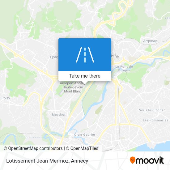 Lotissement Jean Mermoz map