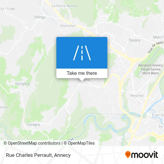 Rue Charles Perrault map