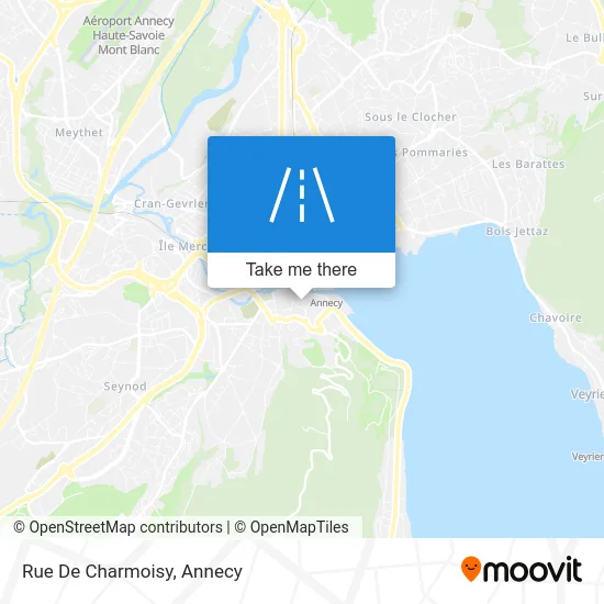 Rue De Charmoisy map