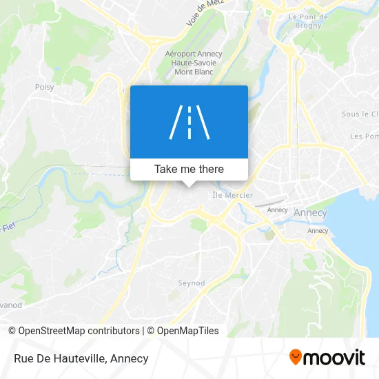 Rue De Hauteville map