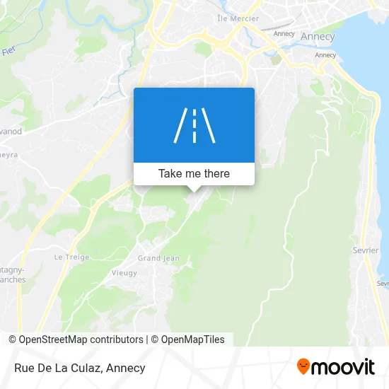 Rue De La Culaz map