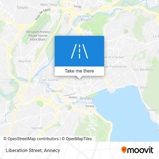 Rue De La Libération map