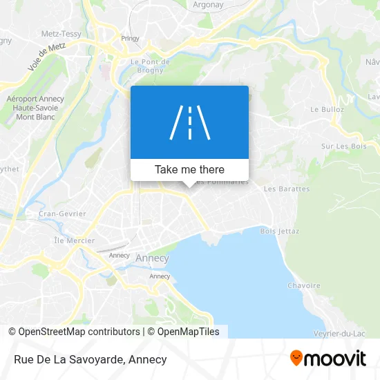 Rue De La Savoyarde map