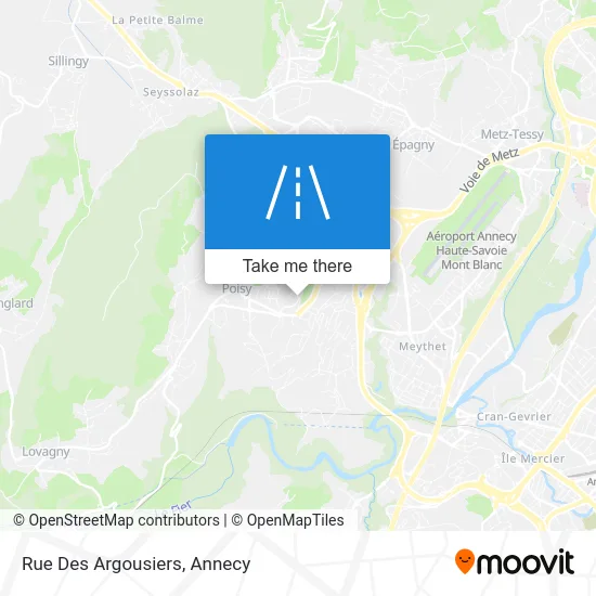 Rue Des Argousiers map