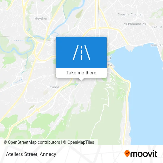 Rue Des Ateliers map