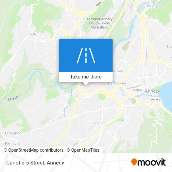 Rue Des Canotiers map