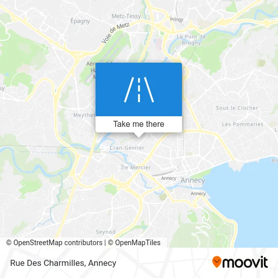 Rue Des Charmilles map