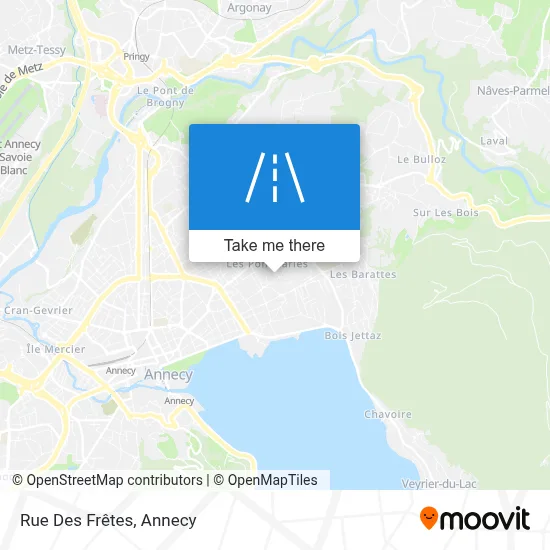 Rue Des Frêtes map