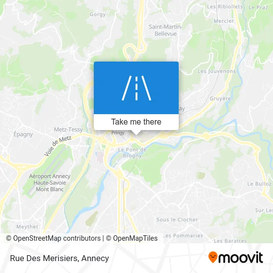 Rue Des Merisiers map