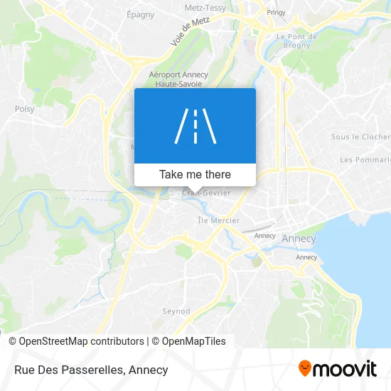 Rue Des Passerelles map