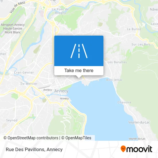 Rue Des Pavillons map