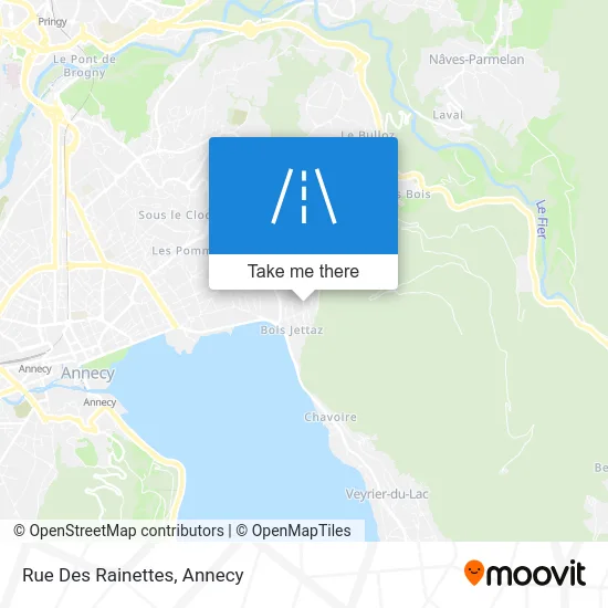 Rue Des Rainettes map