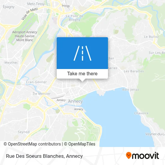 Rue Des Soeurs Blanches map