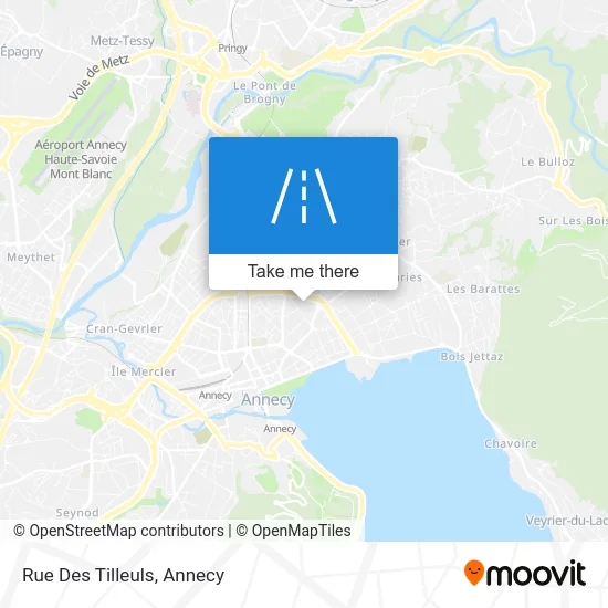 Rue Des Tilleuls map