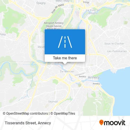 Rue Des Tisserands map