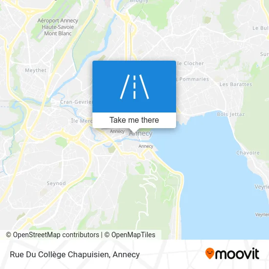 Rue Du Collège Chapuisien map