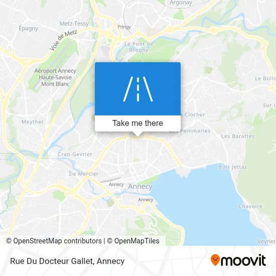 Rue Du Docteur Gallet map