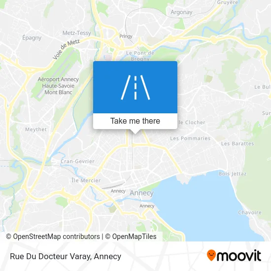 Rue Du Docteur Varay map