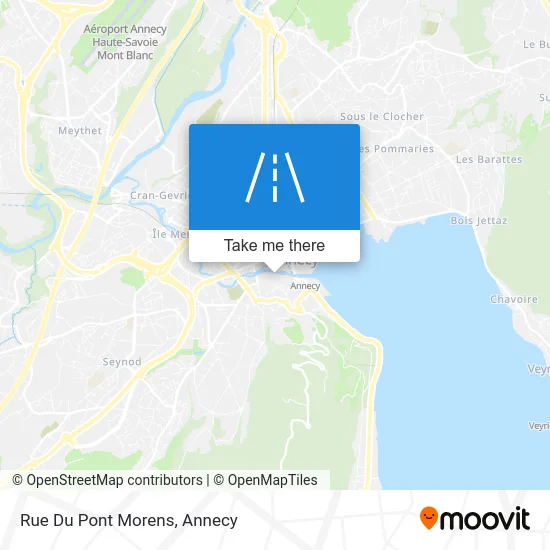 Rue Du Pont Morens map