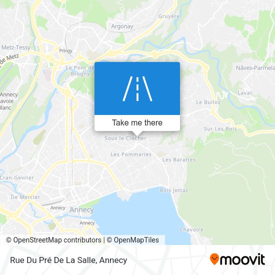 Rue Du Pré De La Salle map
