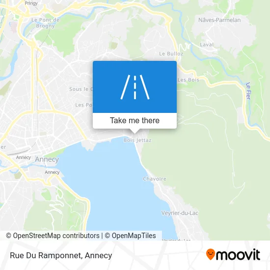 Rue Du Ramponnet map
