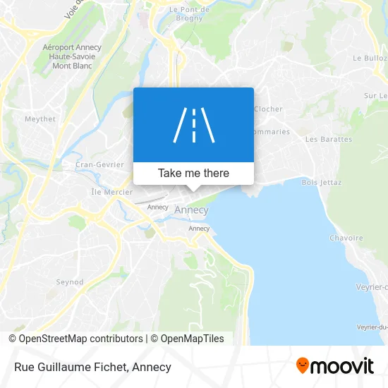 Rue Guillaume Fichet map