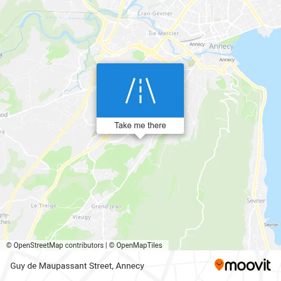 Rue Guy De Maupassant map