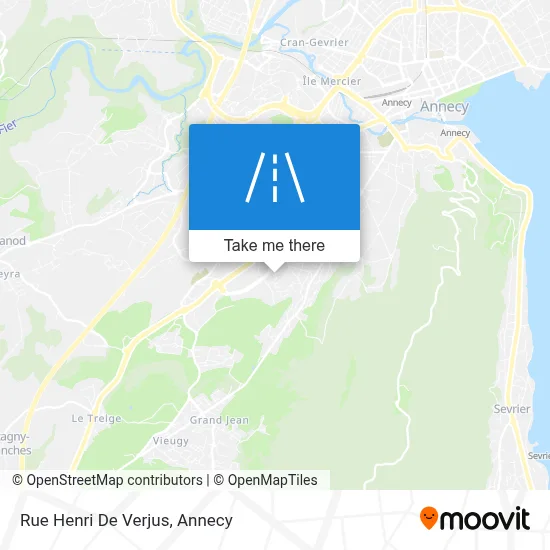 Rue Henri De Verjus map