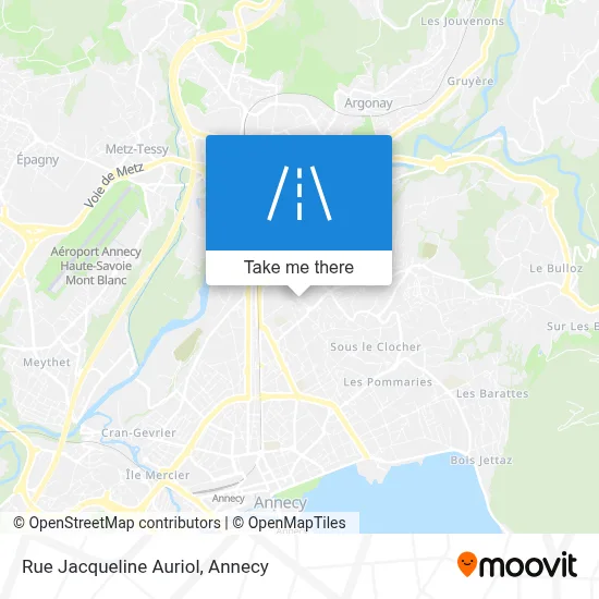 Rue Jacqueline Auriol map