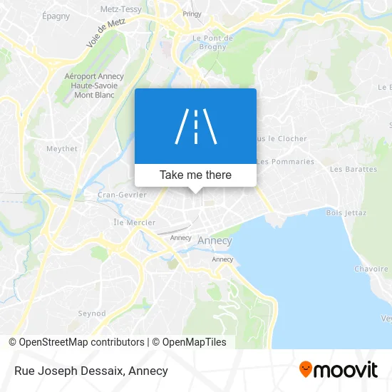 Rue Joseph Dessaix map