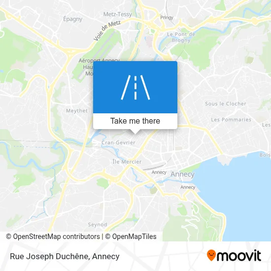 Rue Joseph Duchêne map