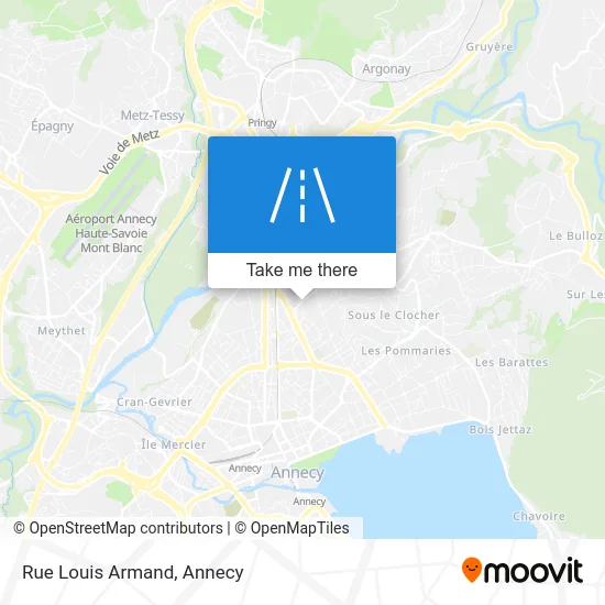 Rue Louis Armand map