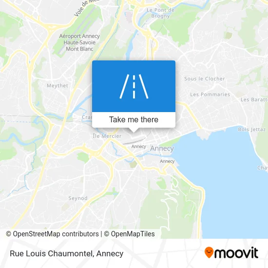 Rue Louis Chaumontel map